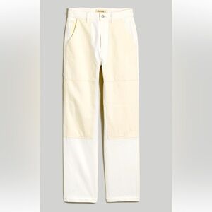 Madewell The 90s Straight Jean Two-Tone Workwear Edition Carpenter / 28